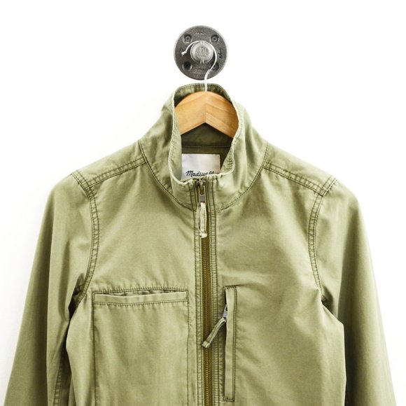 Madewell Military Cargo Jacket #123-436 - Picture 2 of 3